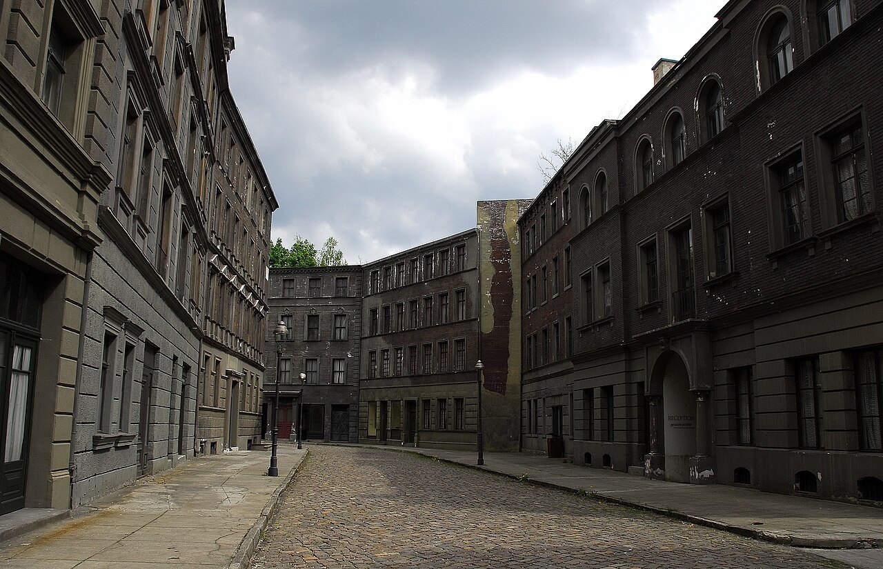 Street set at Studio Babelsberg.