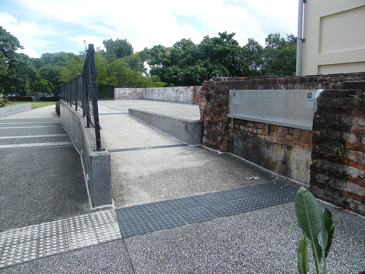 Ramp at the Powerhouse Theatre.